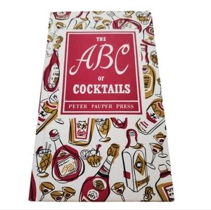 ABC of COCKTAILS book by PETER PAUPER PRESS.